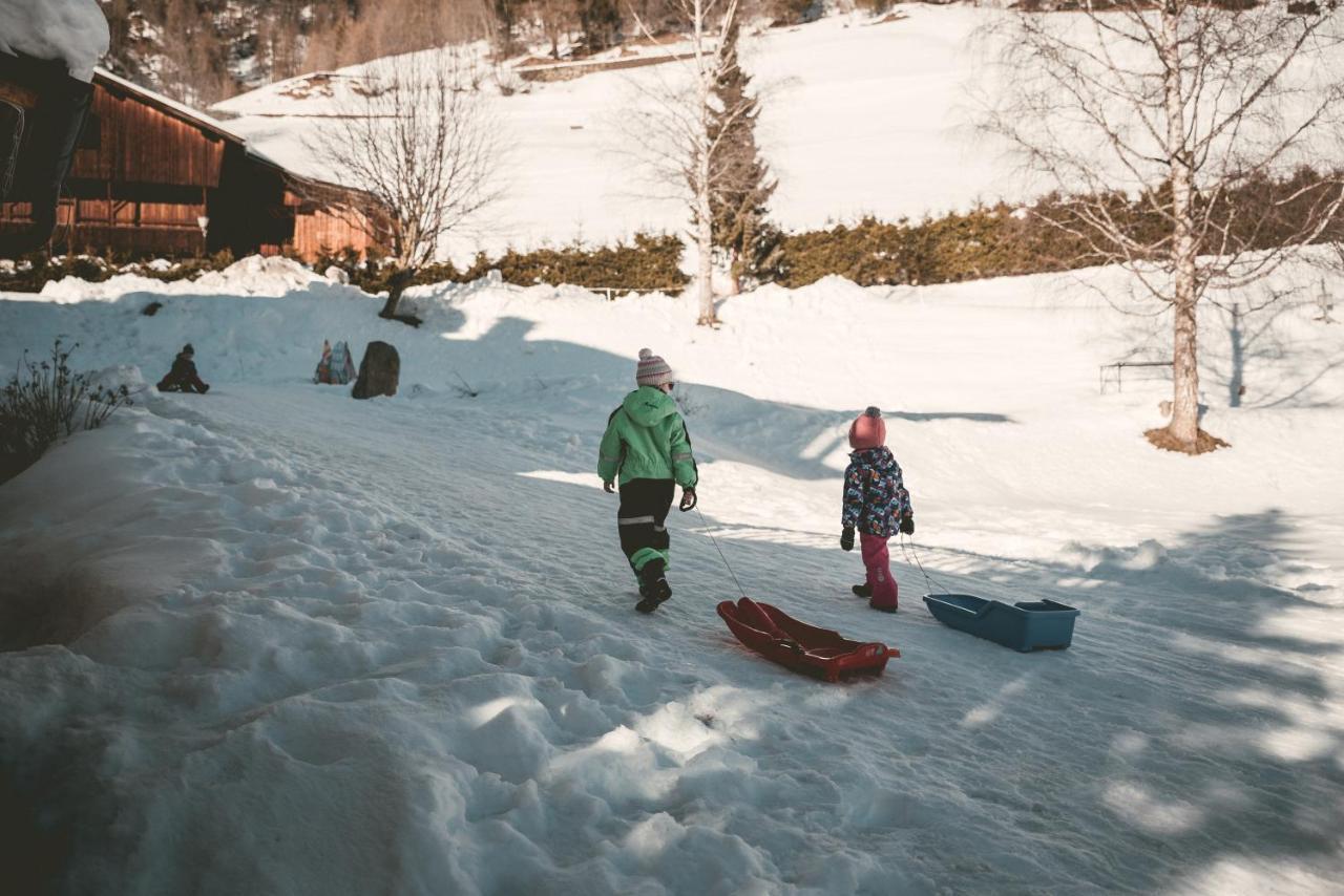 Familienhotel Replerhof Mit Kinderbetreuung Prägraten Exteriör bild