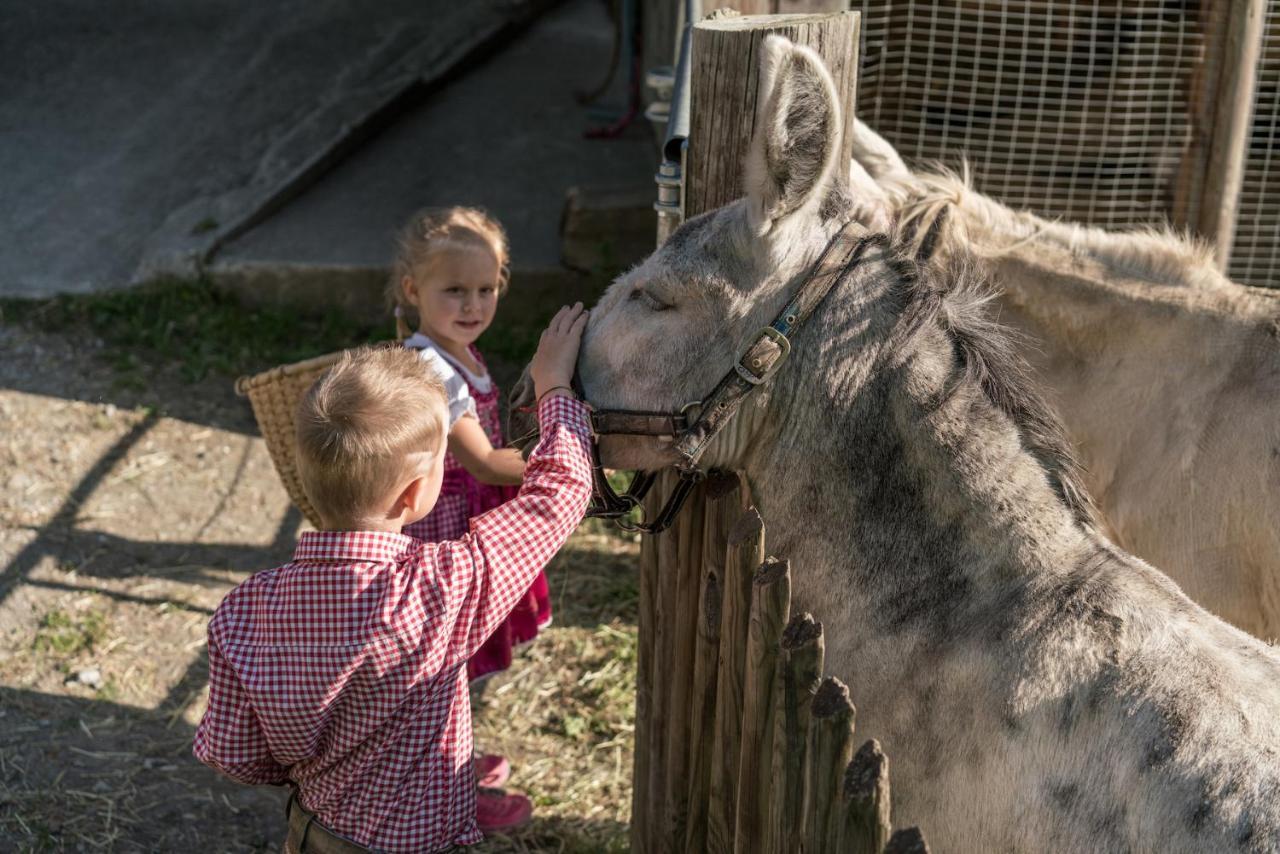 Familienhotel Replerhof Mit Kinderbetreuung Prägraten Exteriör bild
